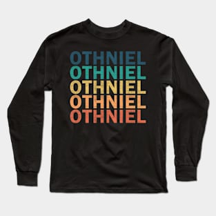 Othniel Name T Shirt - Othniel Vintage Retro Name Gift Item Tee Long Sleeve T-Shirt